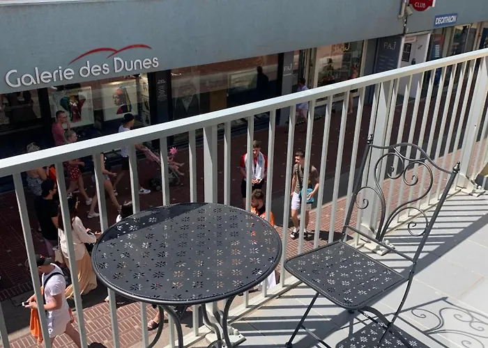 Eldorado Studio terrasse vue mer 35m2 hyper centre Touquet Paris Plage